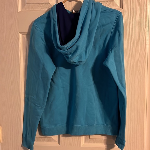 Under Armour Women’s Blue Sweatshirt Pullover Hoodie small - Picture 2 of 3